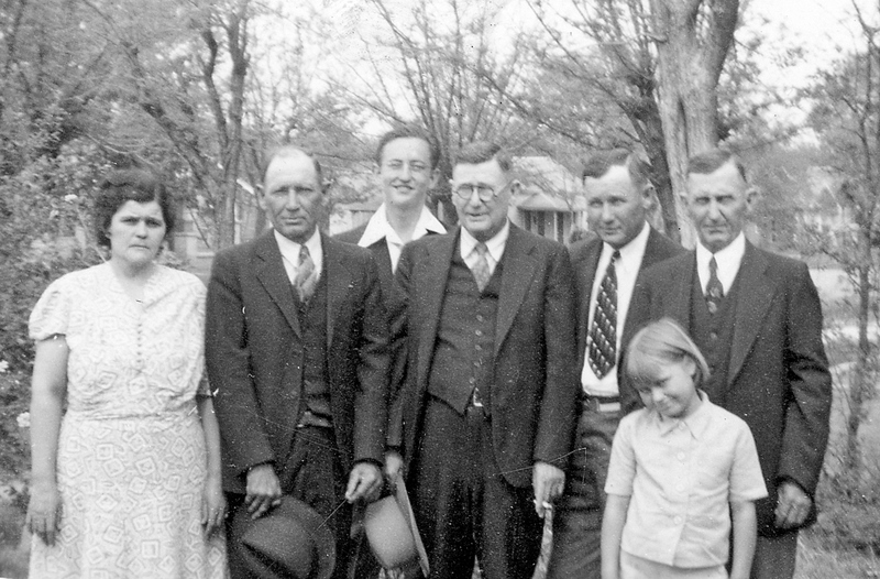 Strong Brother Reunion, Medicine Park, Oklahoma, around 1941