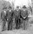 Strong Brothers in hats, Medicine Park Reunion, Oklahoma, around 1941